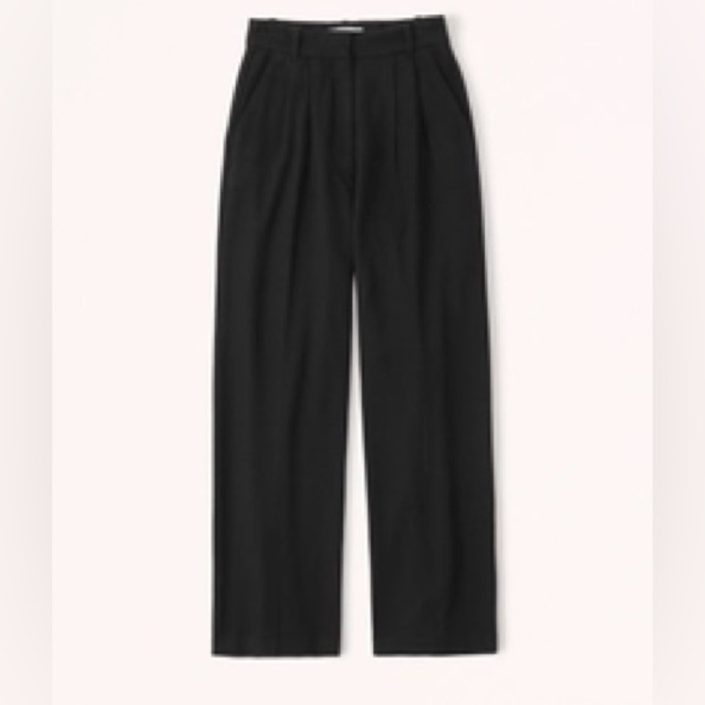 Abercrombie & Fitch Black Trousers
